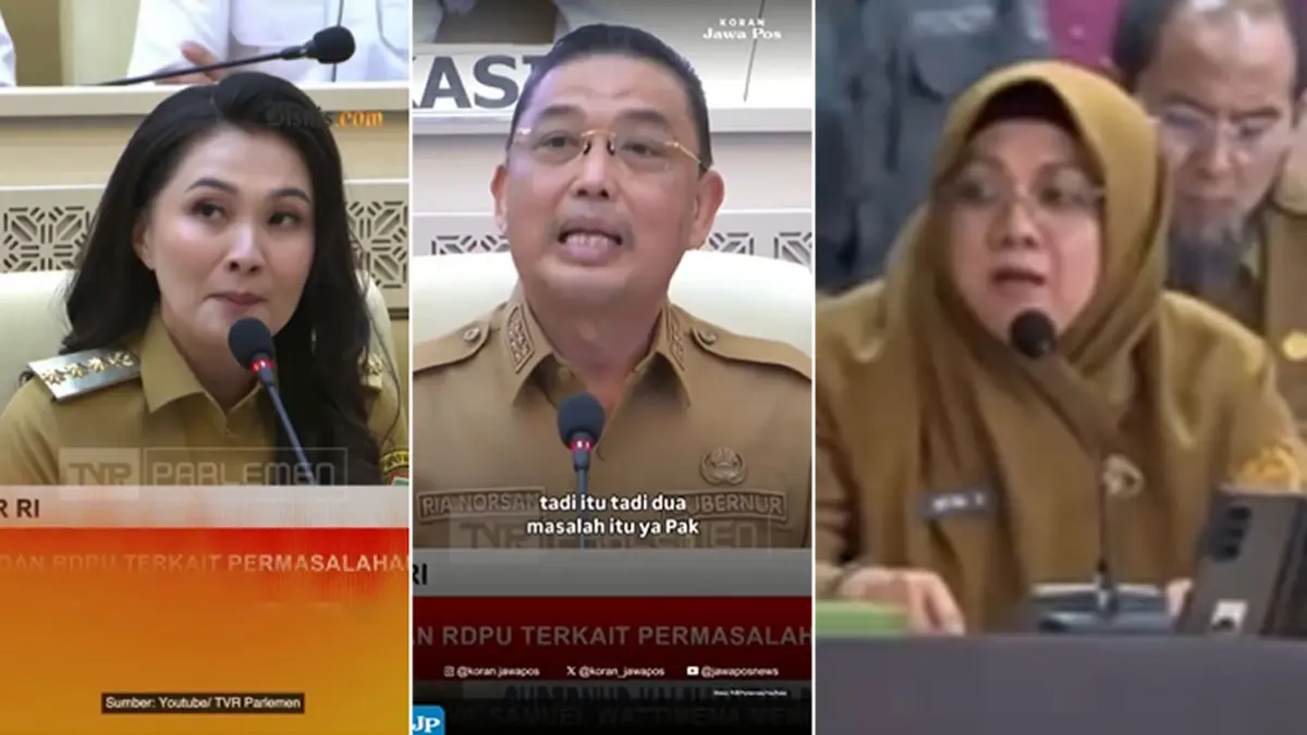 Sherly, Ria Norsan, dan Afni Zulkifli. (Instagram @JawaPos.com)