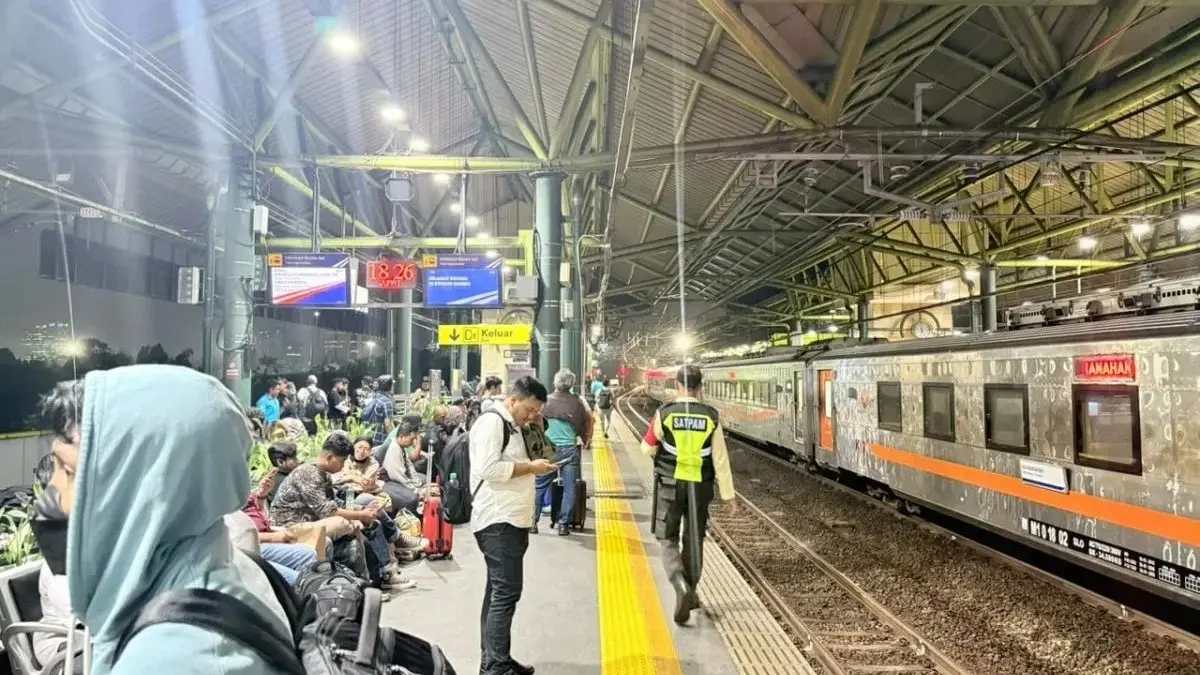 KAI Group melayani 214 juta penumpang sepanjang Januari–Mei 2026. (Antara)