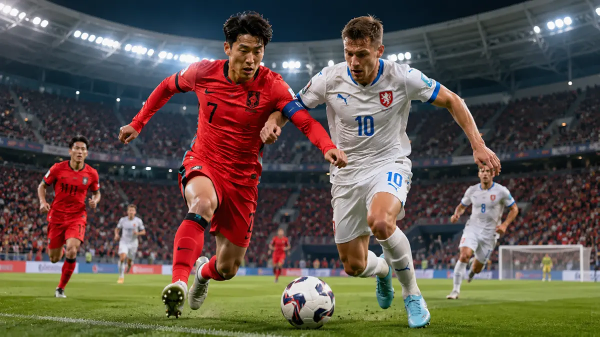 Live Piala Dunia 2026: Korea Selatan Tantang Ceko, Siapa Susul Meksiko? (ChatGPT Image)