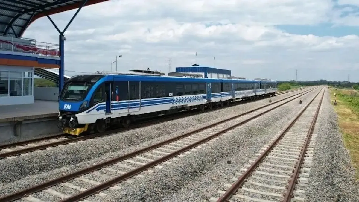 Kalimantan yang belum memiliki jaringan kereta api dibidik menjadi lokasi pembangunan rel sepanjang 2.772 kilometer. (Antara)
