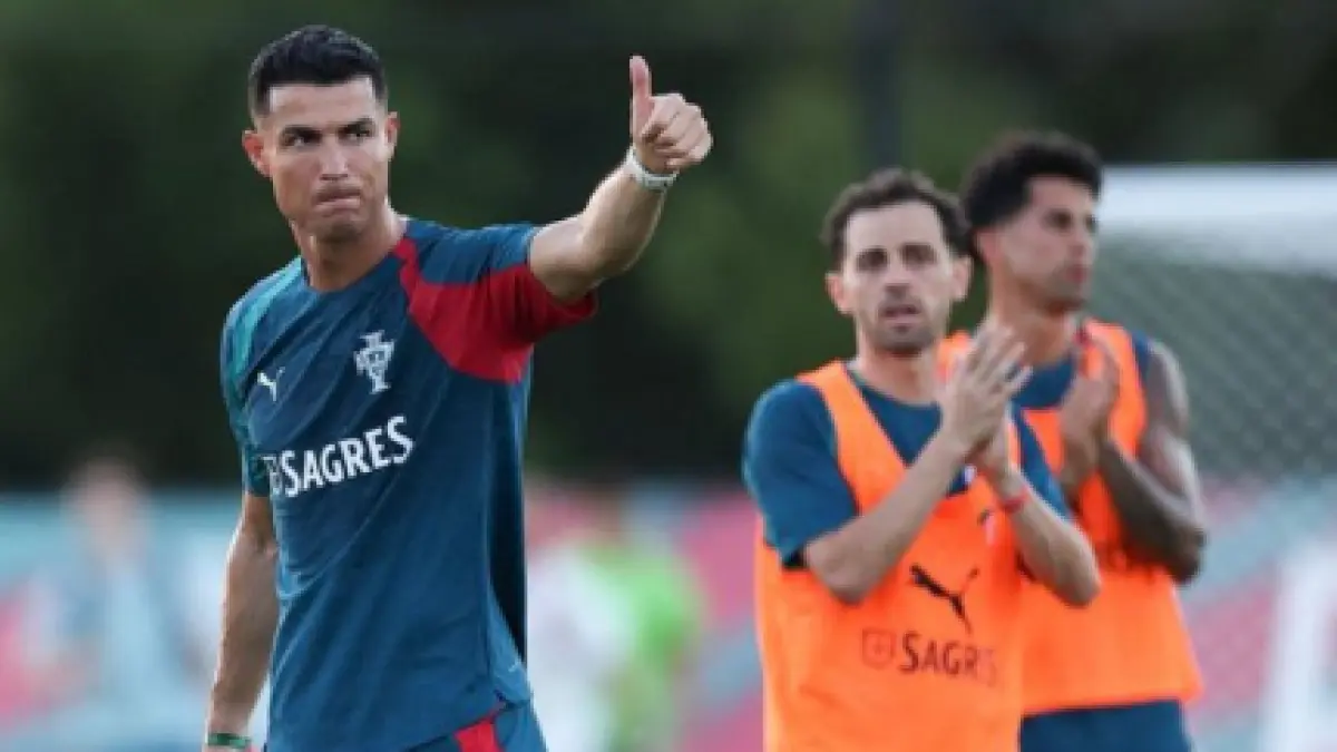 SIAP TEMPUR: Ronaldo siap pimpin Portugal hadapi Kongo