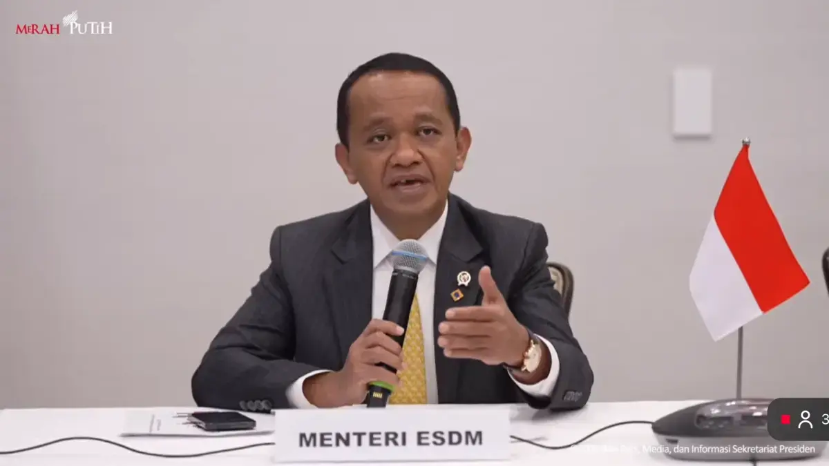 Menteri ESDM Bahlil Lahadia. (Nurul Fitriana/JawaPos.com)