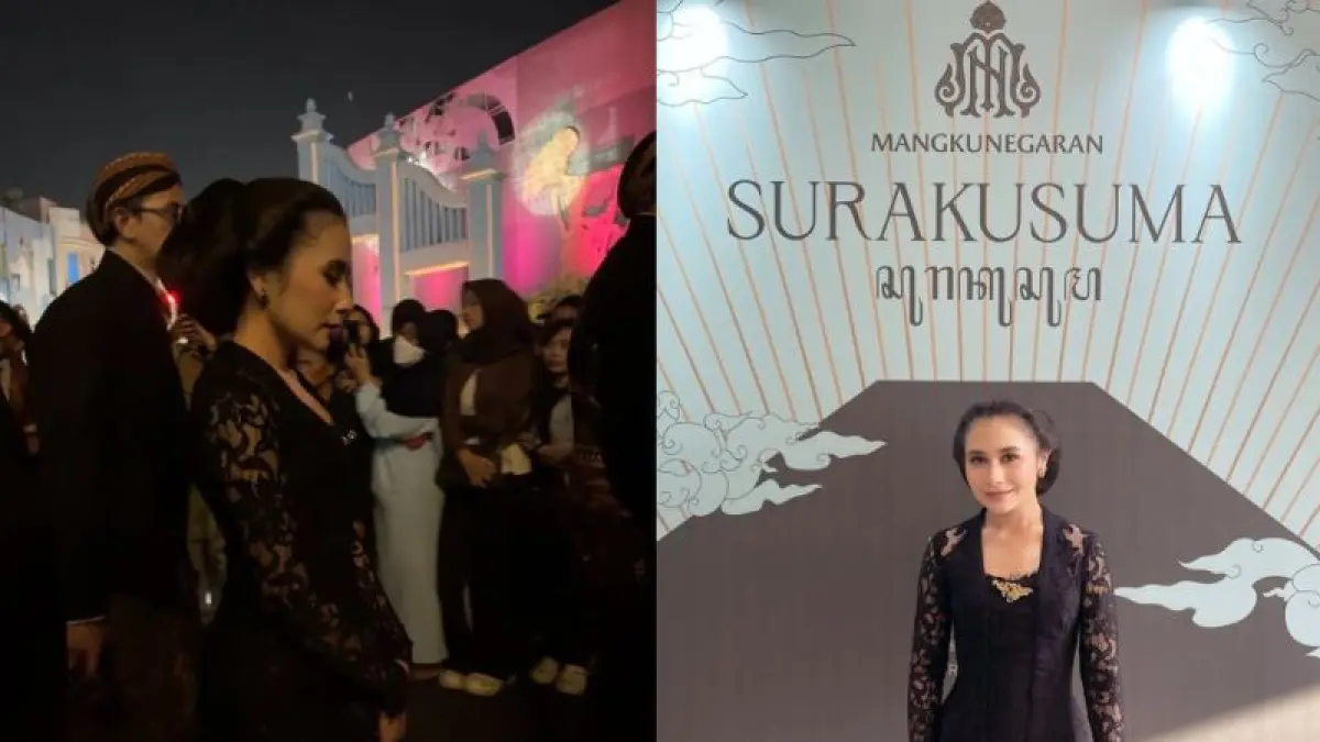 KIRAB PUSAKA : Prilly Latuconsina rasakan pengalaman spiritual malam 1 suro di solo.(Instagram:@prillylatuconsina96)