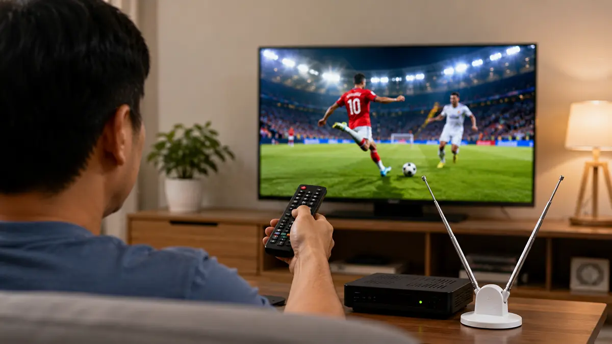 TVRI tidak muncul di layar TV Digital? Coba 7 langkah ini untuk nonton Piala Dunia. (ChatGPT)