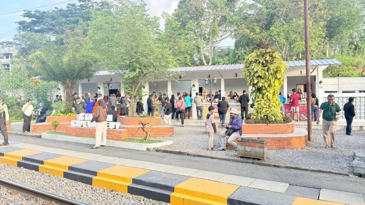 KAI melayani 214 juta pelanggan hingga Mei 2026. (Antara)