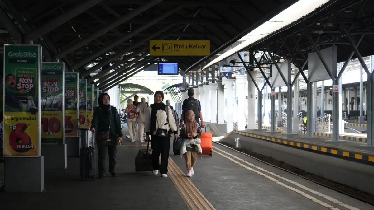 Tiket kereta diskon 30 persen selama libur sekolah diserbu masyarakat. (KAI)