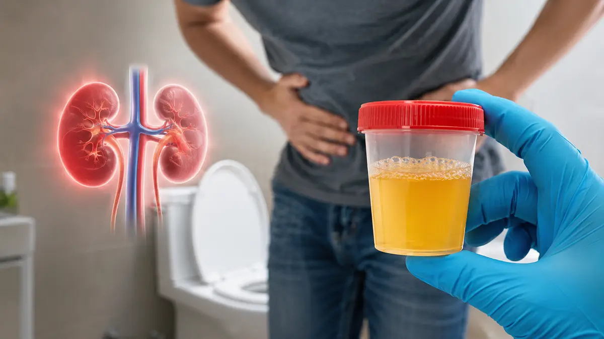 Ginjal rusak bisa terlihat dari urine, berikut tanda-tandanya. (ChatGPT)