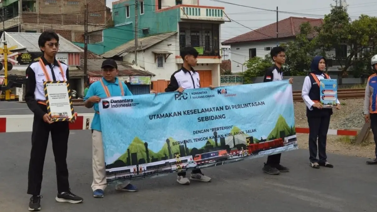 Sebanyak 48 orang tewas akibat kecelakaan di perlintasan kereta hingga Juni 2026. (Antara)