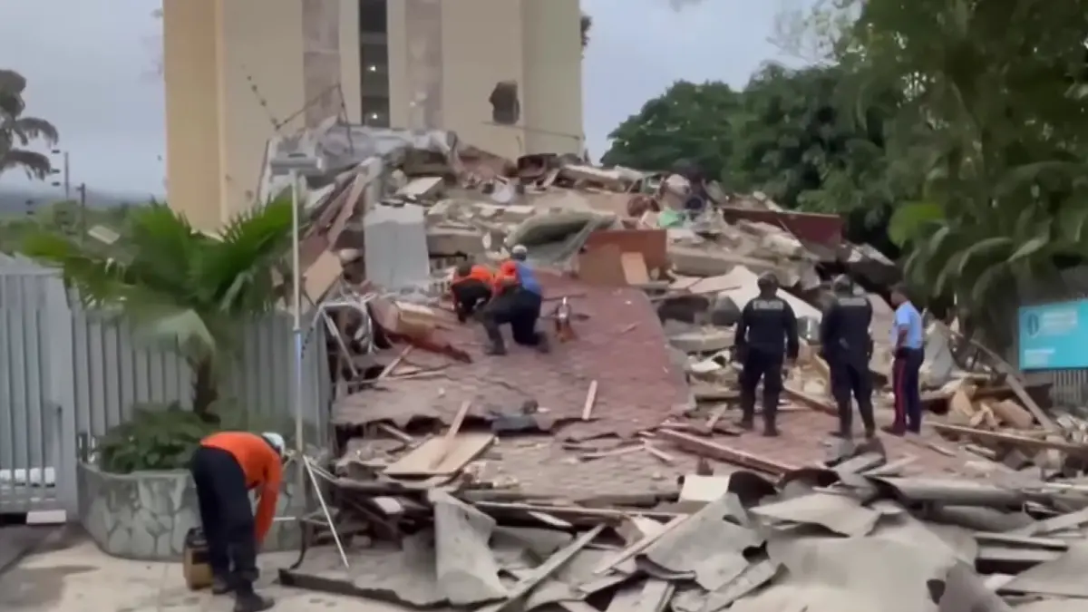 Venezuela menetapkan status darurat nasional setelah diguncang gempa kembar magnitudo 7,2 dan 7,5. (Tangkapan Layar/ABC News)