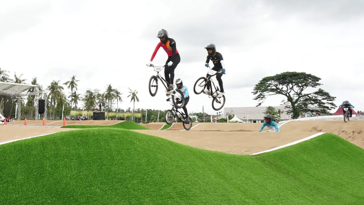 Banyuwangi BMX Supercross 2026 bakal pecahkan rekor, 343 rider dari empat negara siap beradu cepat pada 27-28 Juni 2026. (Humas Pemkab Banyuwangi)