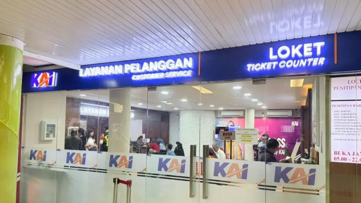 Masih tersedia 250.519 tiket kereta api diskon 30 persen hingga 5 Juli 2026. (Antara)