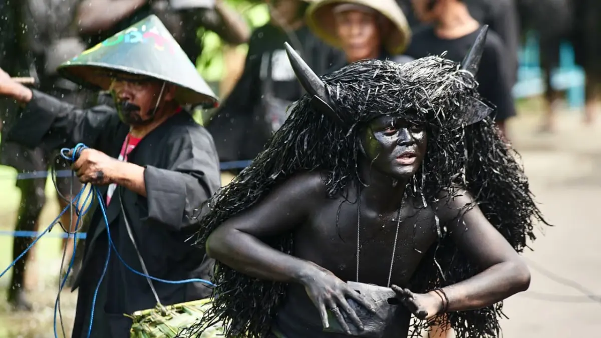 Kebo-keboan Alasmalang sedot ribuan wisatawan, Warisan abad ke-18 ini terus hidup di Banyuwangi. (banyuwangikab.go.id)