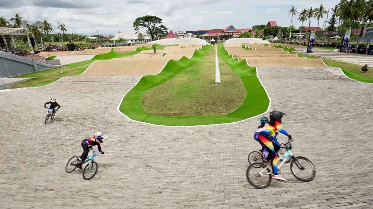 Trek BMX Banyuwangi berstandar olimpiade diusulkan jadi tuan rumah kejuaraan tingkat Asia. (banyuwangikab.go.id)