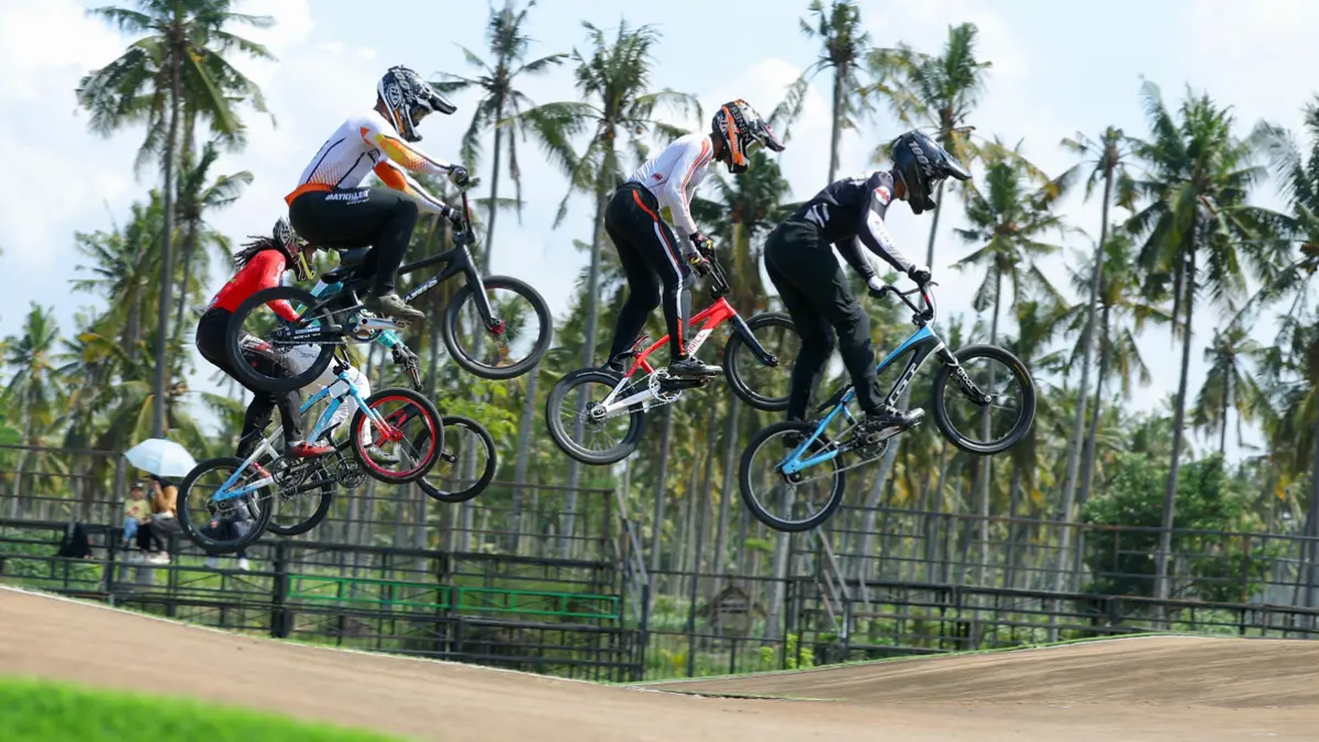 Trek BMX Banyuwangi bertaraf olimpiade bikin rider mancanegara ketagihan. (banyuwangikab.go.id)