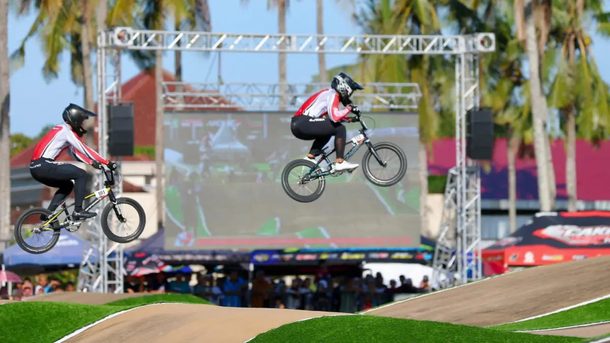 Banyuwangi BMX Supercross 2026 dipuji juri UCI, Trek Muncar dianggap kelas dunia. (banyuwangikab.go.id)