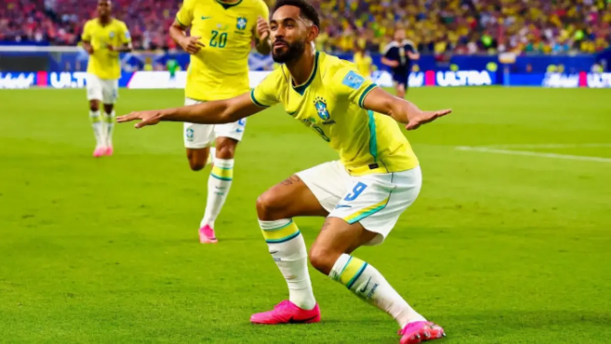 IKONIK: Selebrasi selancar ala Matheus Cunha