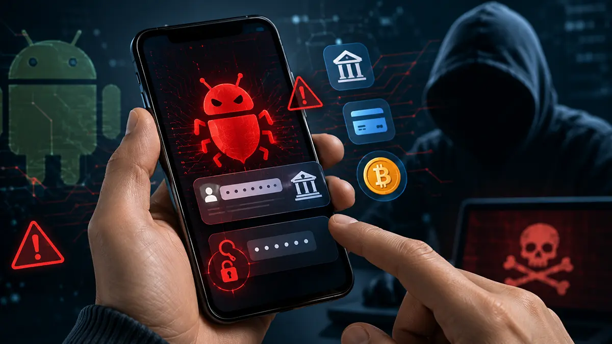 ILUSTRASI: Waspada Malware Rokarolla, Trojan Android yang bisa bobol M-Banking dan dompet Kripto. (ChatGPT)