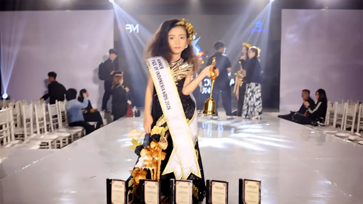 Jesslyn Kiandra harumkan Banyuwangi, juara 1 Face of Indonesia 2026. (banyuwangitourism.com)