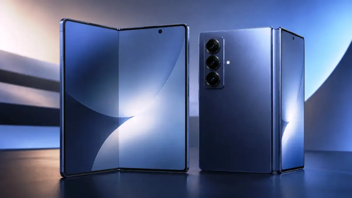 Bocoran wallpaper resmi Samsung Galaxy Z Fold 8 Wide. (PontianakPost)