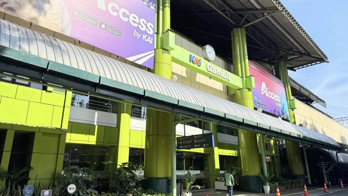 KAI mengembangkan Stasiun Gambir menjadi Modern Station and Lifestyle Hub berbasis hospitality dan leisure. (Antara)
