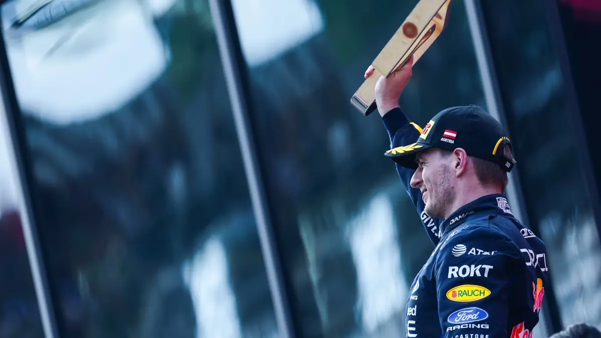 Pembalap Red Bull Racing, Max Verstappen, usai balapan F1 GP Austria akhir pekan lalu. (F1)