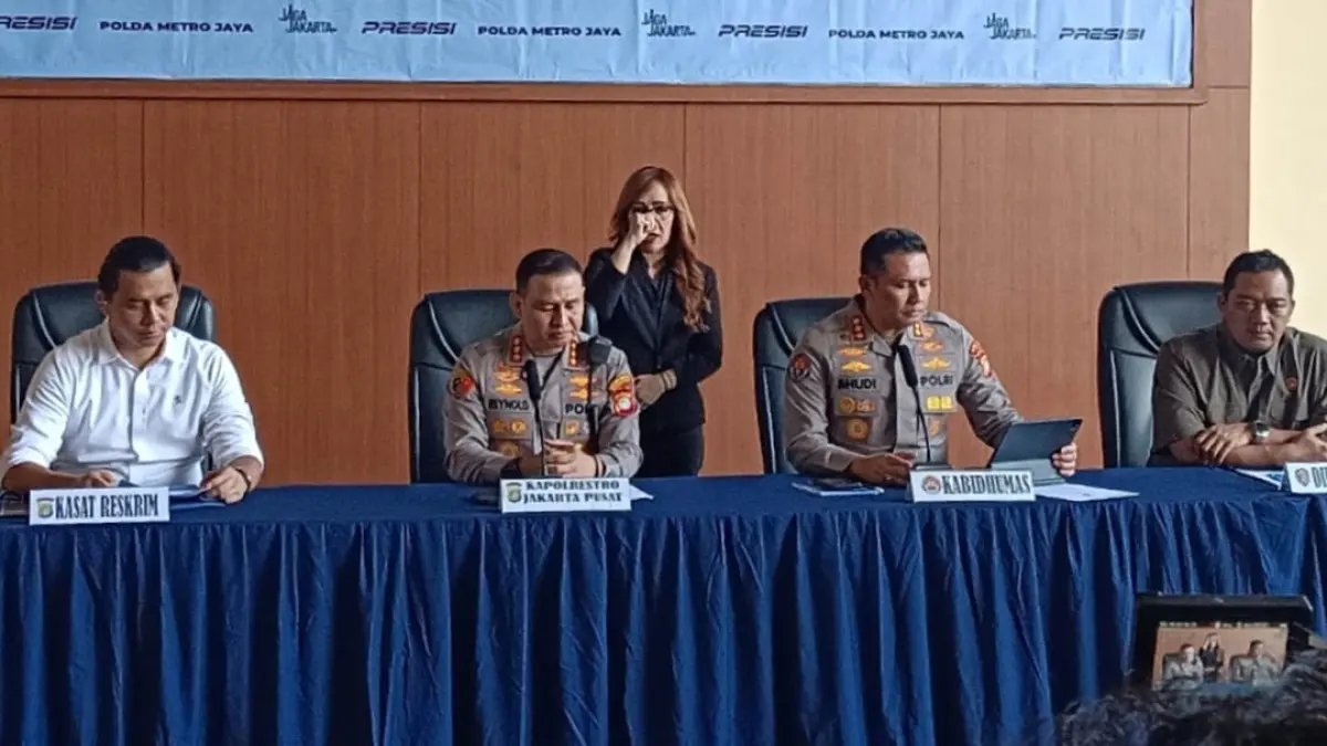 Polres Jakpus tetapkan tujuh orang jadi tersangka kasus dugaan penyekapan karyawan Percetakan Mau Print Jakarta Pusat. (humas.polri.go.id)