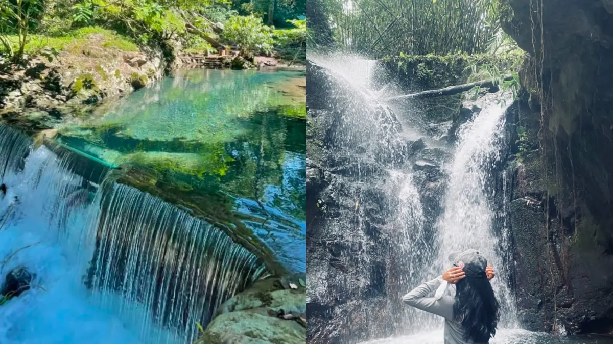 Wisata Hidden Gems di Banyuwangi, Air Terjun Kalibendo. (Anita untuk Radar Banyuwangi)