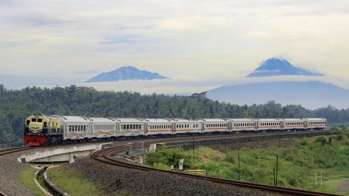 PT KAI mencatat laba bersih Rp2,28 triliun pada 2025. (Antara)