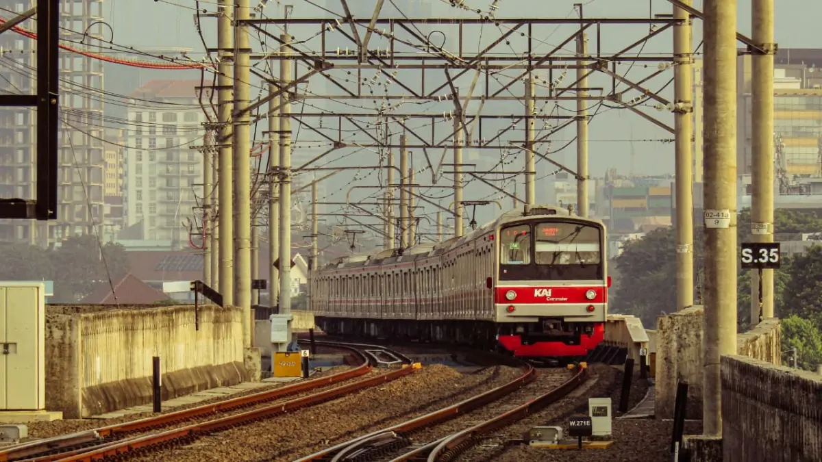 Bogor Line menjadi lintas KRL terpadat dengan melayani 78,08 juta pelanggan selama Semester I 2026. (Pexels/Faisal)