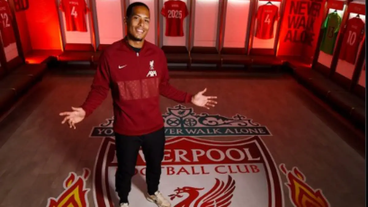 INCARAN: Kapten Liverpool van Dijk menjadi incaran AC Milan (Liverpool)
