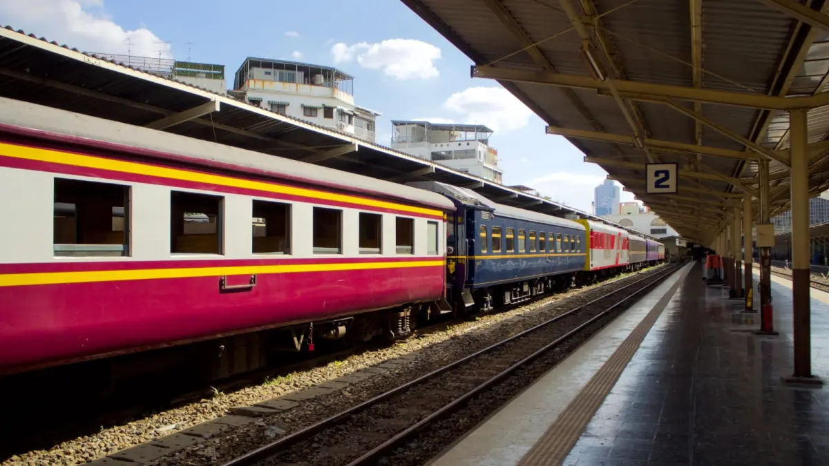 Ilustrasi - kereta api Thailand. (Pexels/Bobby Brown)