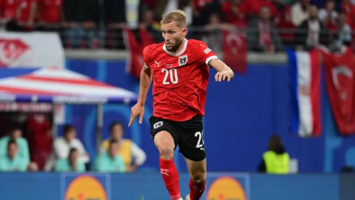 PERPANJANGAN: Konrad Laimer mendapat sodoran kontrak baru dari Bayern Munchen