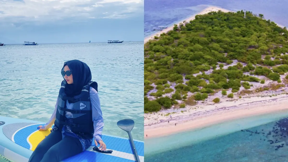 Pulau Tabuhan di Banyuwangi menawarkan pasir putih, laut jernih, panorama bawah laut yang memukau. (Rahma untuk Radar Banyuwangi)