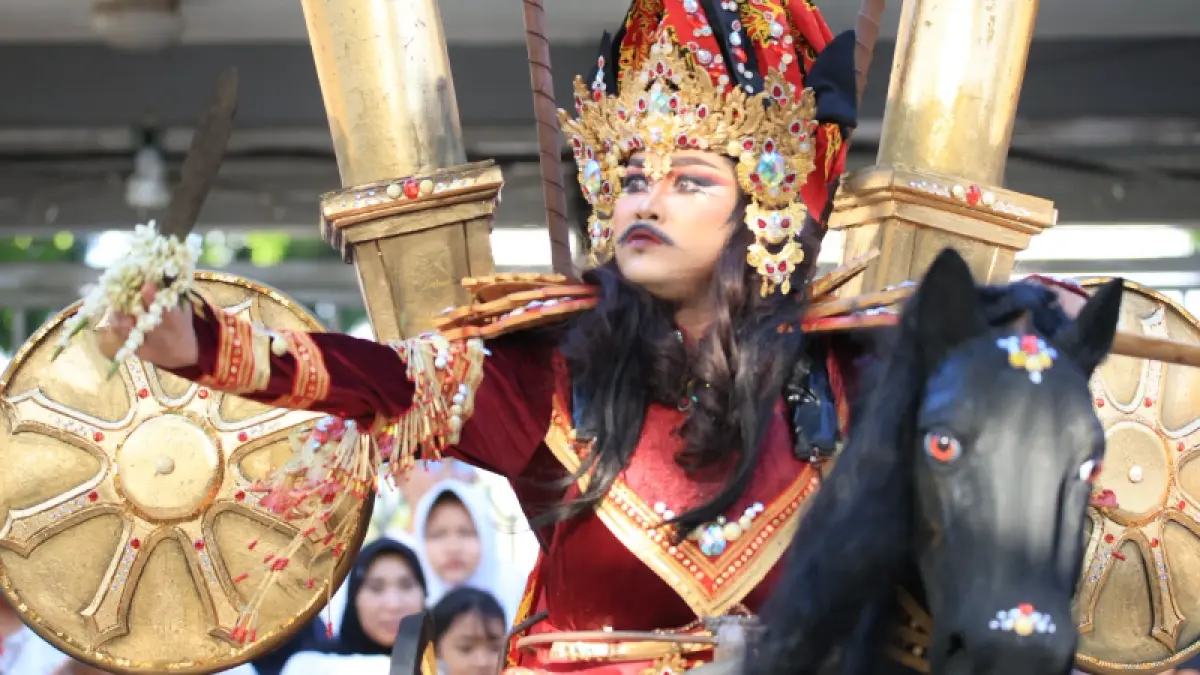 BEC 2026 tampil lebih teatrikal, 100 talent adu totalitas hidupkan heroisme Perang Puputan Bayu. (banyuwangitourism.com)
