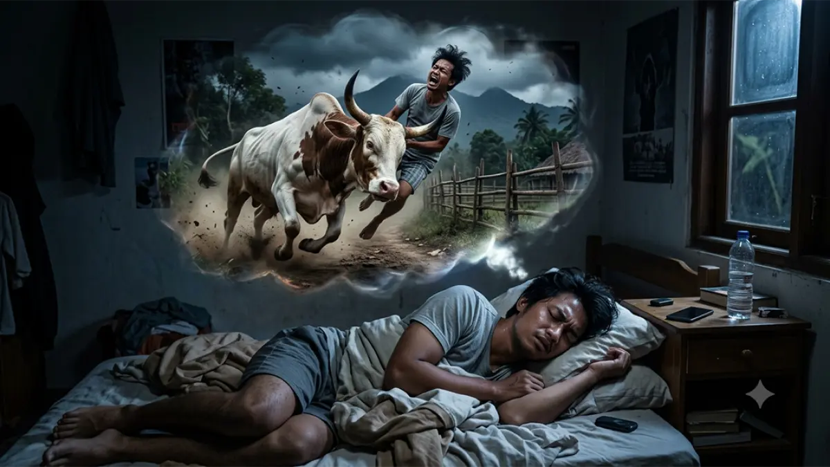Jangan Diabaikan! Ini Deretan Arti Mimpi tentang Sapi yang Sering Bikin Penasaran. (Gemini AI)