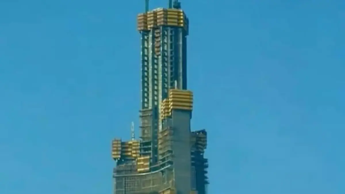 Jeddah Tower di Arab Saudi ditargetkan rampung pada 2028. (Pinterest)