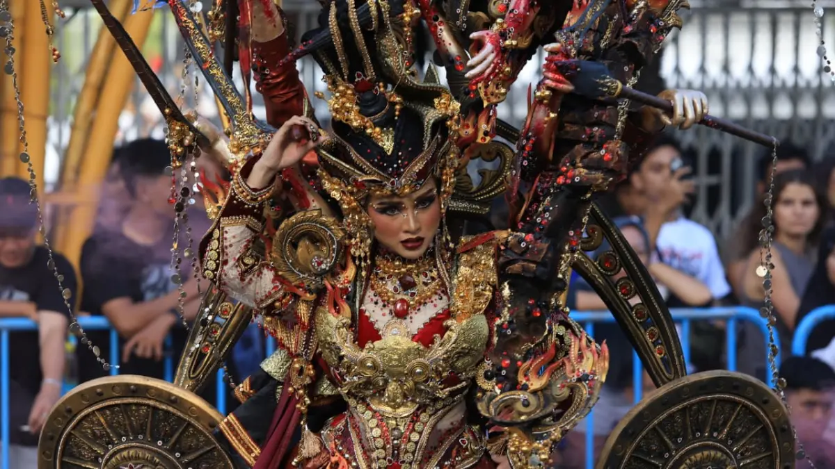 Perang Puputan Bayu jadi tema BEC 2026, tatusan talent hidupkan heroisme masyarakat Bumi Blambangan melawan VOC. (banyuwangikab.go.id)