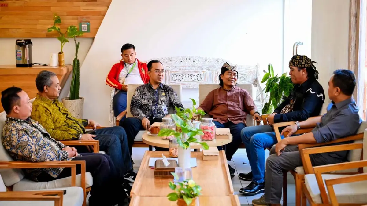 Disbudpar Banyuwangi siap mendampingi pembangunan Kampung Oseng di IKN sebagai destinasi budaya dan ikon identitas masyarakat Osing. (Ramada Kusuma/Radar Banyuwangi)