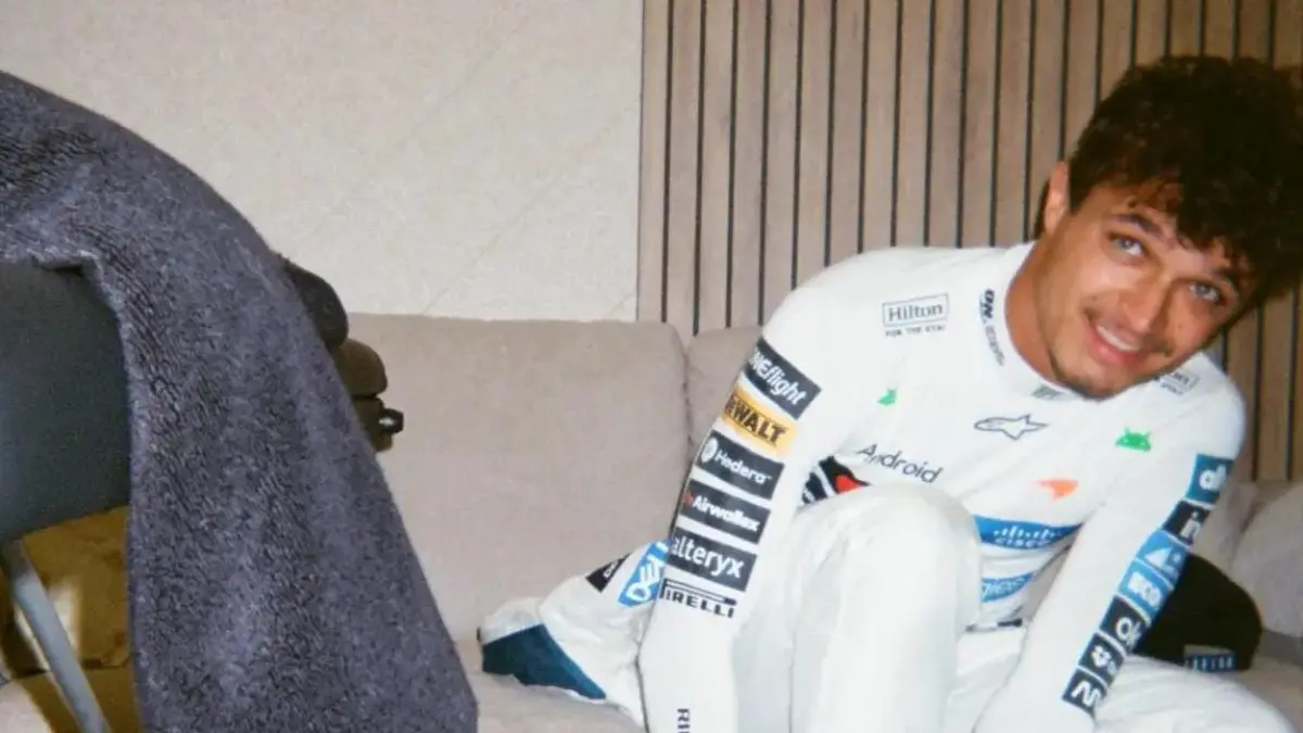 Juara dunia Formula 1 Lando Norris menegaskan komitmennya bertahan bersama McLaren hingga akhir karier. (Instagram/lando)