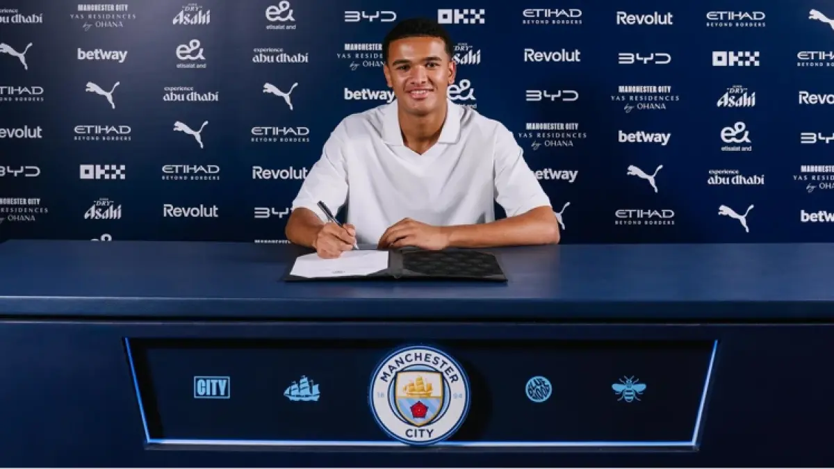 PULANG: Pierce Charles kembali dipulangkan Manchester City