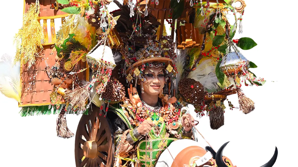 Angkat hasil Bumi Blambangan, SMKN 1 Wongsorejo tuai decak kagum di BEC 2026. (Ramada Kusuma/Radar Banyuwangi)