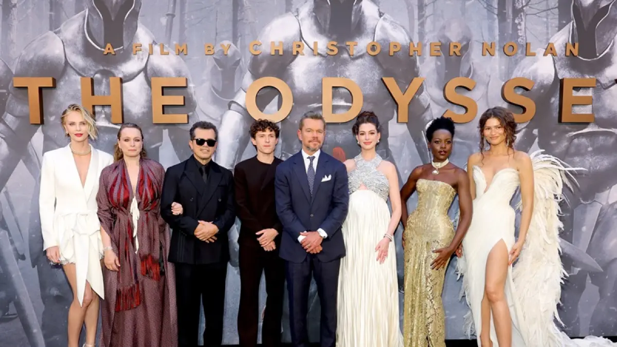 BINTANG PAPAN ATAS :The Odyssey cetak sejarah film baru Christopher Nolan raih rating tinggi.(Instagram:@universalpictures)