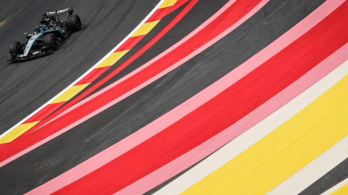 Kimi Antonelli menjadi pembalap tercepat pada Free Practice 2 F1 GP Belgia di Sirkuit Spa-Francorchamps. (F1)
