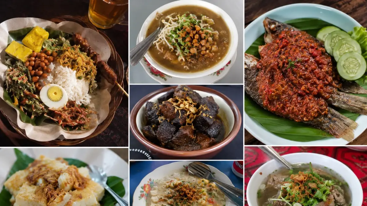 Kuliner tradisional Banyuwangi tetap eksis di tengah tren makanan modern. (Ica untuk Radar Banyuwangi)
