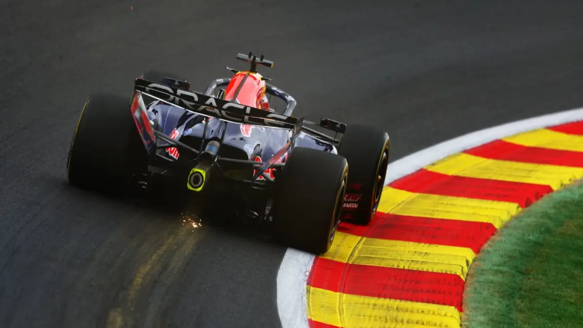Max Verstappen menjadi yang tercepat pada FP1 F1 GP Belgia di Spa-Francorchamps. (F1)