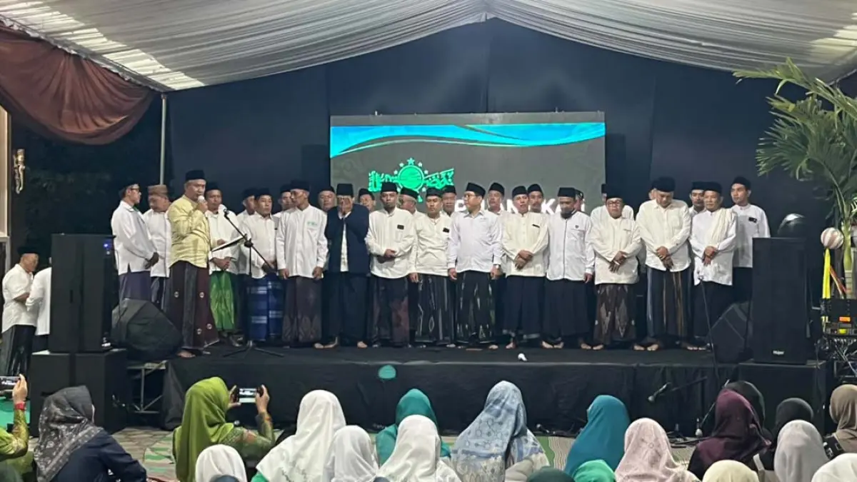 MWCNU Kalipuro resmi dilantik, PCNU Banyuwangi ajak warga NU jadi anggota aktif. (Syaifuddin Mahmud/Radar Banyuwangi)