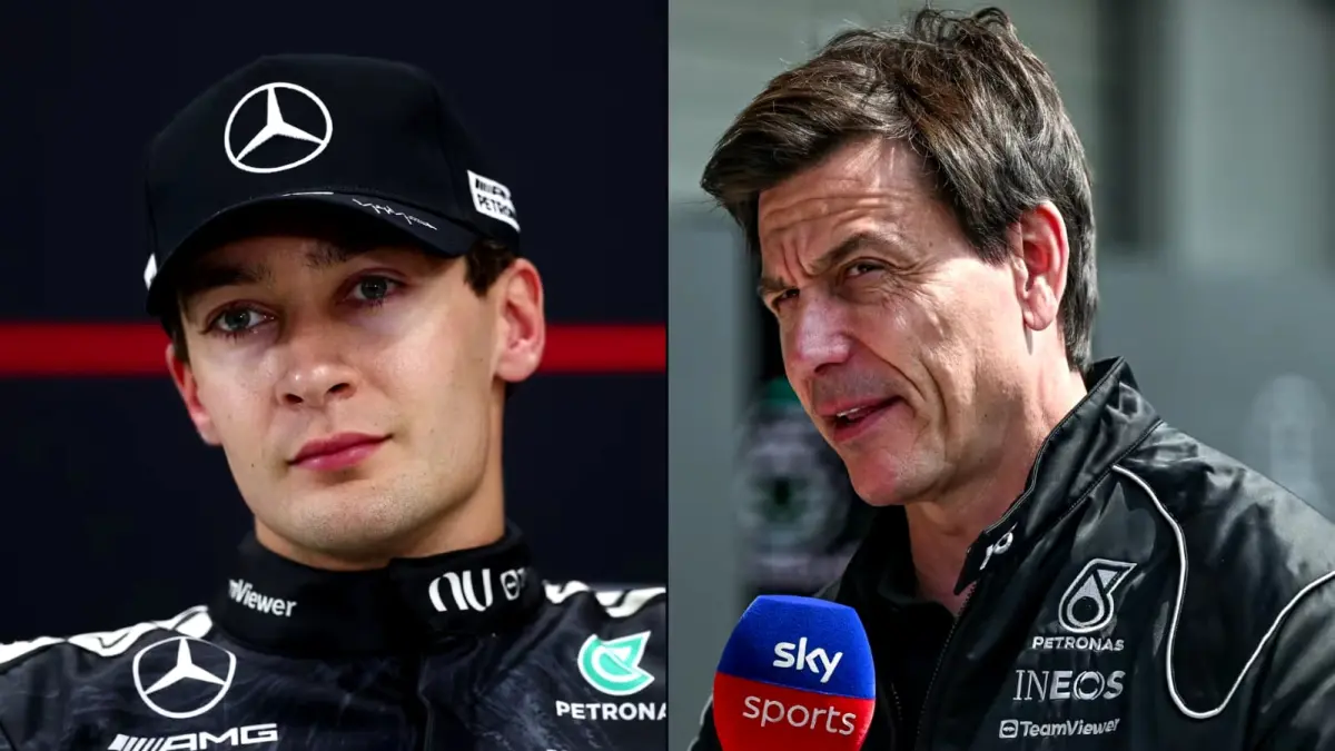 Toto Wolff menegaskan George Russell tidak bersalah atas ketertinggalannya dari Kimi Antonelli di kualifikasi GP Belgia. (F1)