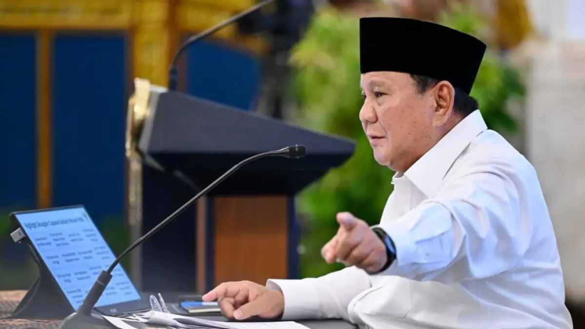 CAPAIAN INDONESIA: Presiden Prabowo sampaikan capaian Indonesia dalam penghapusan kemiskinan