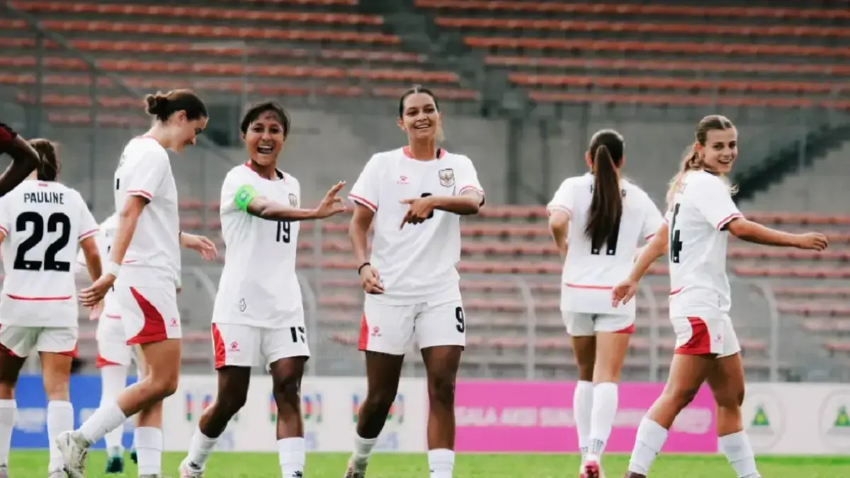 Timnas Putri Indonesia langsung menggelar latihan perdana usai memastikan tiket final Piala AFF Wanita 2026. (Pontianak Post)