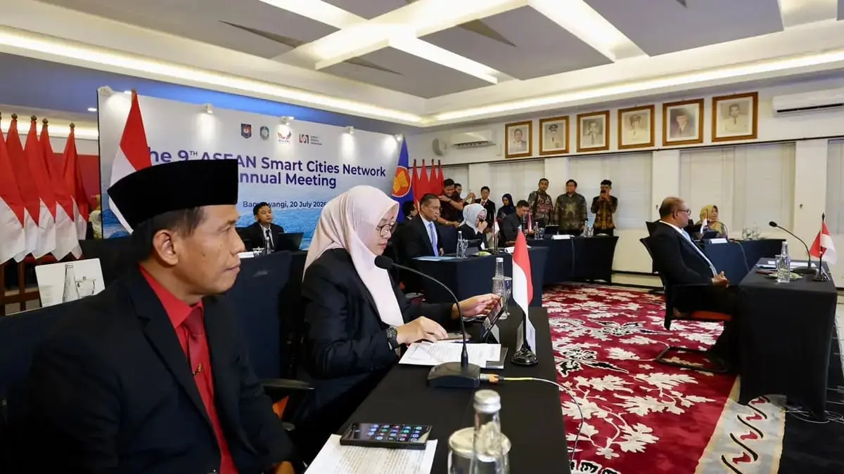 Banyuwangi menjadi lokasi konsolidasi delegasi Indonesia dalam ASEAN Smart Cities Network (ASCN) ke-9. (JawaPos.com)